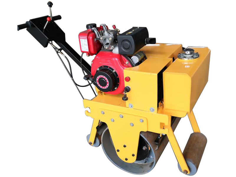 单轮手扶压路机